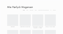 Desktop Screenshot of miemogensen.com