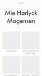 Mobile Screenshot of miemogensen.com
